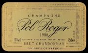 Pol Roger_chardonnay 1988